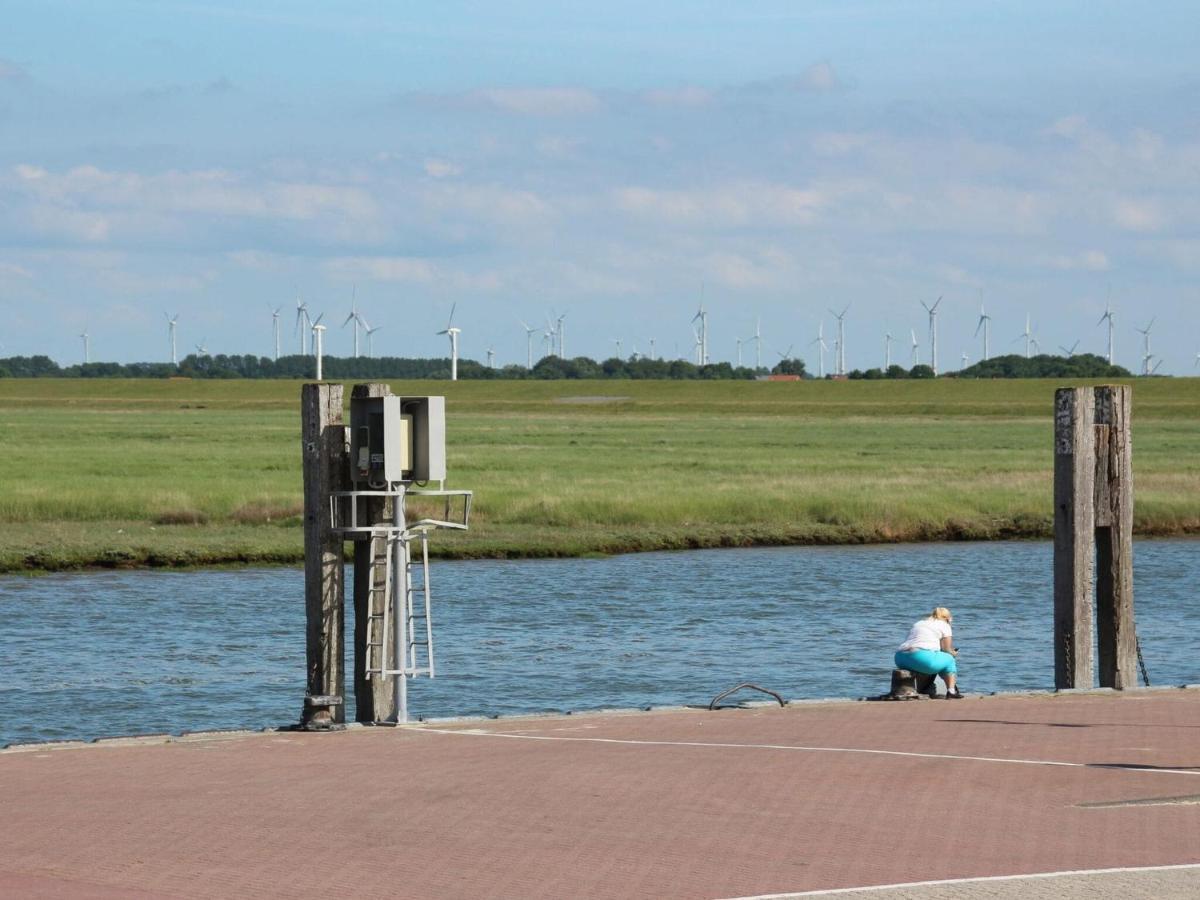 Renovierte Doppelhaushaelfte In Neßmersiel Exteriér fotografie